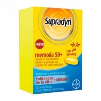 Supradyn Memoria 50+ 30comp