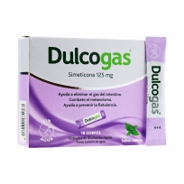 Dulcogas 18 sobres 125mg